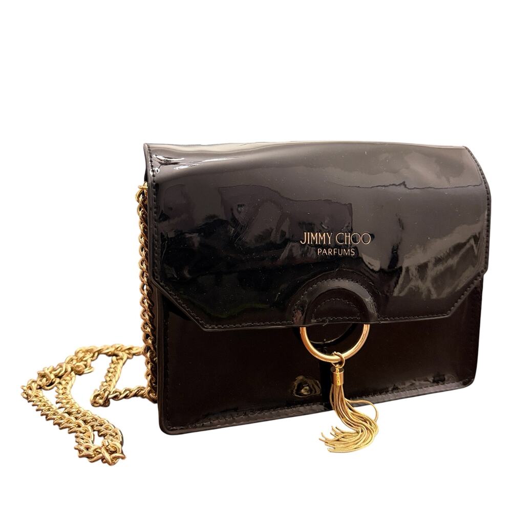 Jimmy Choo Parfumes Purse - Black and Gold